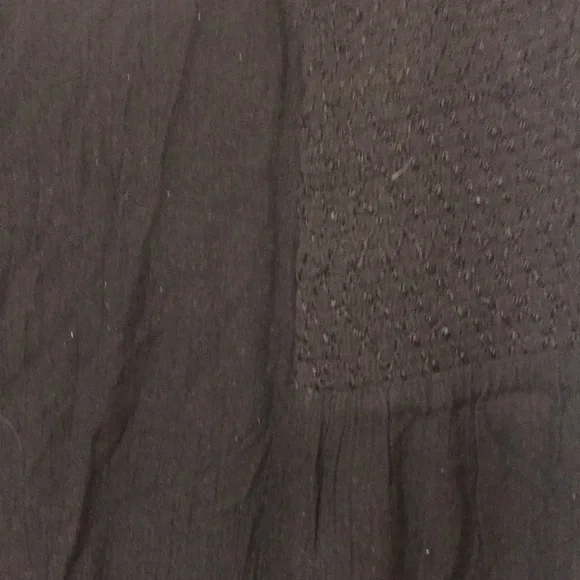 Free people black pants little design at top - Picture 7 of 10